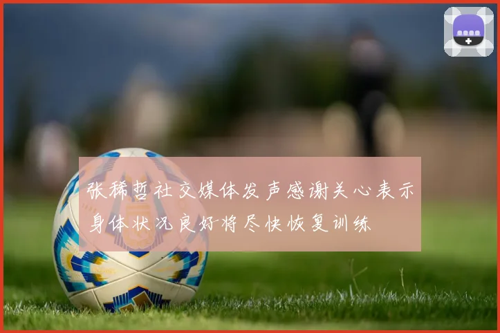 张稀哲社交媒体发声感谢关心表示身体状况良好将尽快恢复训练